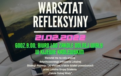 Zdjęcie do Warsztat refleksyjny