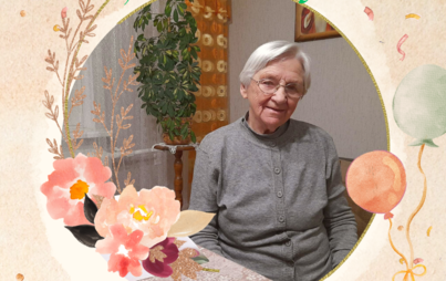 Zdjęcie do Życzenia urodzinowe dla NAJSTARSZEJ MIESZKANKI GMINY