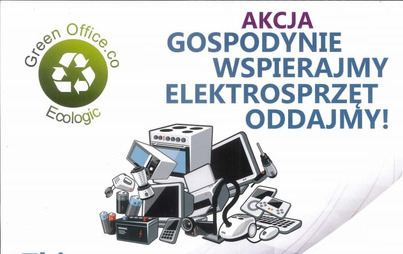 Zdjęcie do AKCJA! Gospodynie wspierajmy - elektrosprzęt oddajmy!