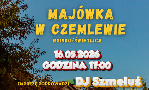 plakat z wokalistką Kayla oraz programem imprezy oraz logami sponsorów i organizatorów wydarzenia
